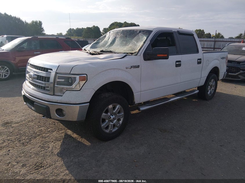 2014 Ford F-150, Удар спереду, IAAI, VIN 1FTFW1EF8EKE42631 — фото 2