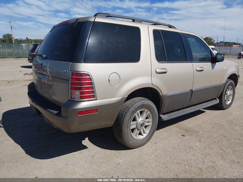 MERCURY MOUNTAINEER 2004 VIN 4M2ZU86K74UJ07445