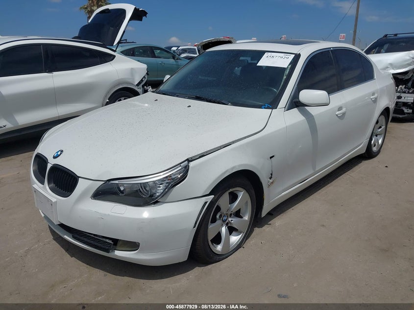 BMW 528I 2008 VIN WBANU535X8C110592