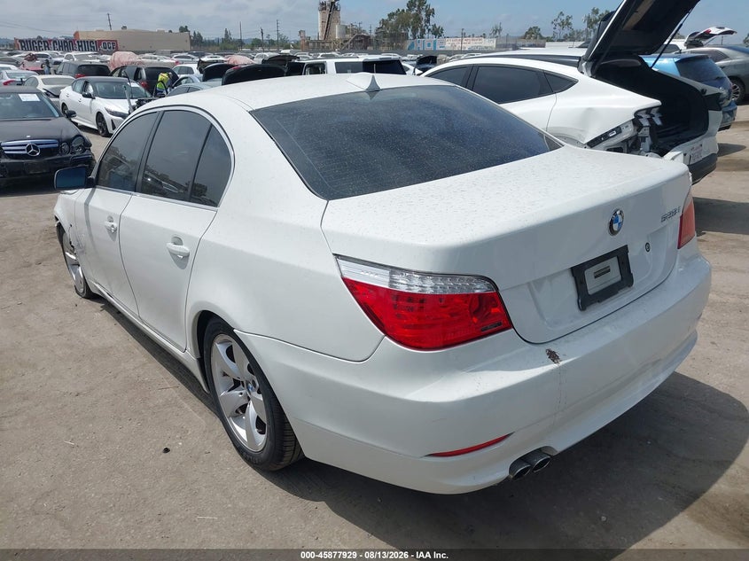 BMW 528I 2008 VIN WBANU535X8C110592