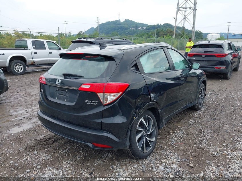 Vin: 3czru6h12kg712322, lot: 46376948, honda hr-v sport 20194