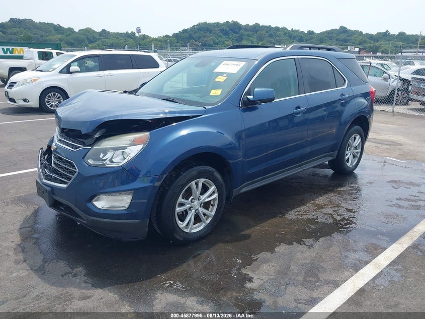 2017 Chevrolet Equinox, Удар спереду, IAAI, VIN 2GNALCEK1H6106149 — фото 2