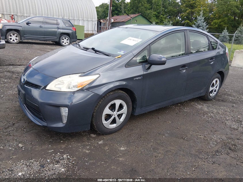 Vin: jtdkn3duxd1720639, lot: 46377009, toyota prius two 20132