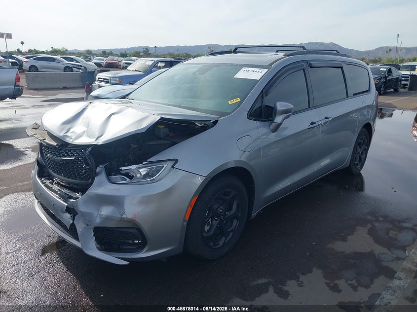 2021 CHRYSLER PACIFICA HYBRID auction photo 2