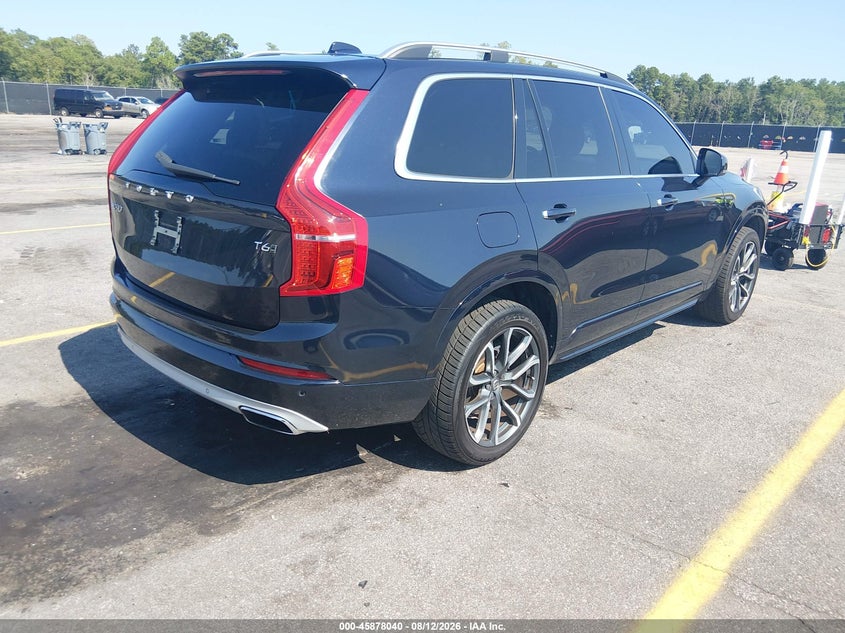 Vin: yv4a22pk3g1031973, lot: 46377036, volvo xc90 t6 momentum 20164