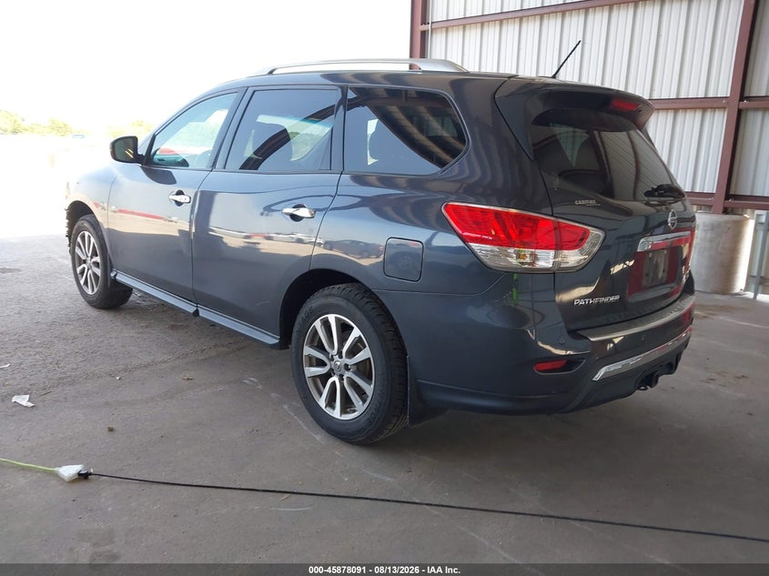 Vin: 5n1ar2mm2ec721036, lot: 46377087, nissan pathfinder sv 20143