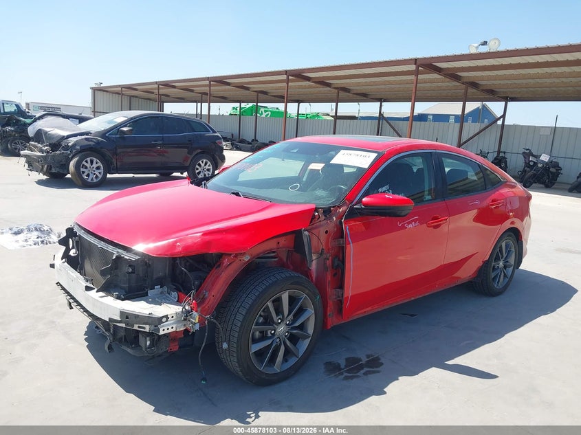 Vin: 2hgfc1f32lh682163, lot: 46377099, honda civic ex 20202