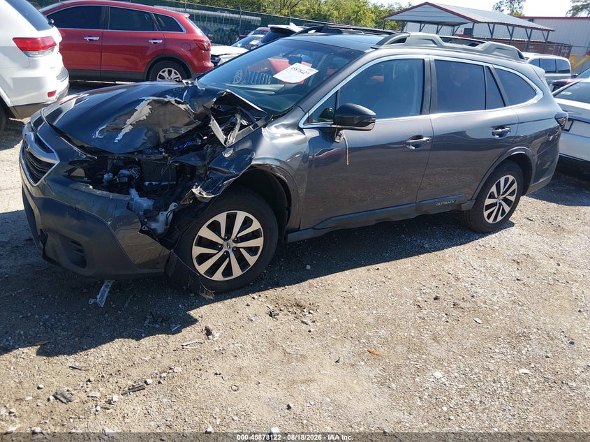 2020 Subaru Outback, Front End, IAAI, VIN 4S4BTAEC2L3180444 — photo 2