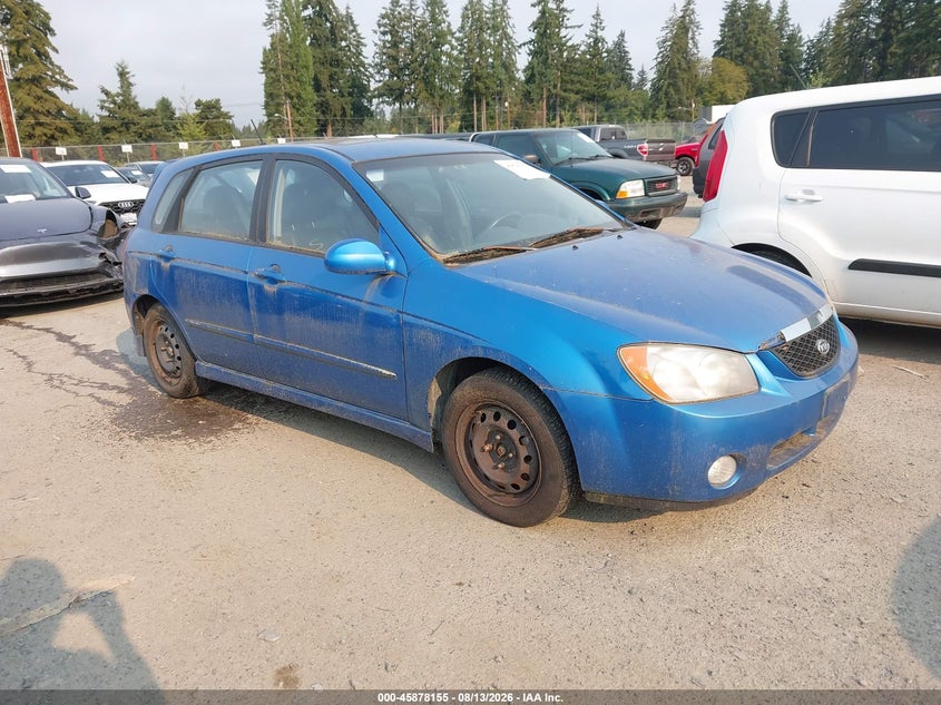 2005 Kia Spectra5, Wear, IAAI, VIN KNAFE161155140261