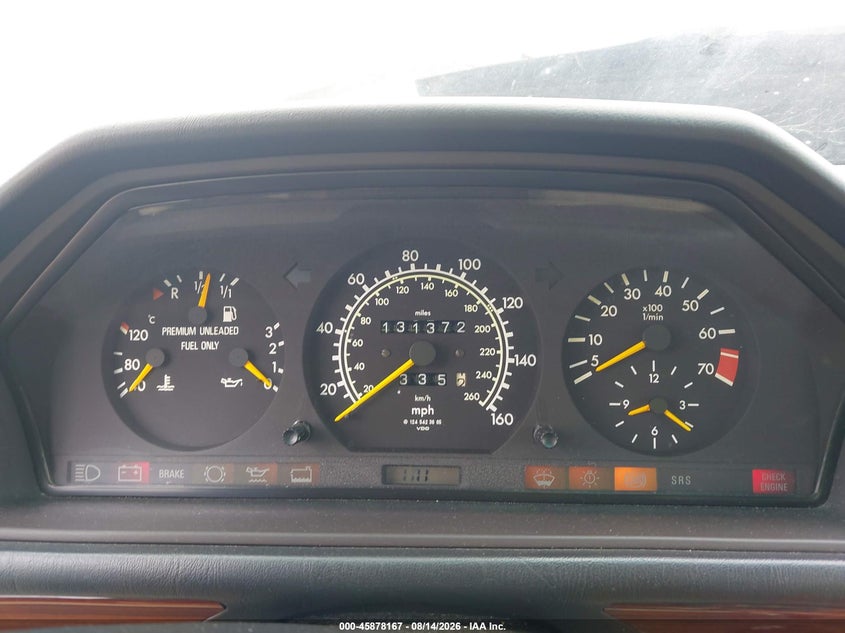 1993 MERCEDES-BENZ 300 auction photo 7