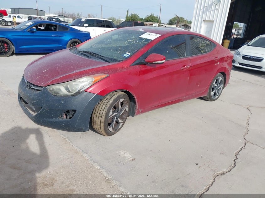 2013 HYUNDAI ELANTRA auction photo 2