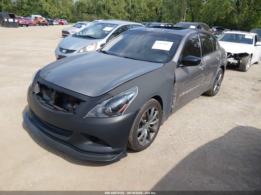 2009 Infiniti G37X, Front End, IAAI, VIN JNKCV61F49M360638 — photo 2