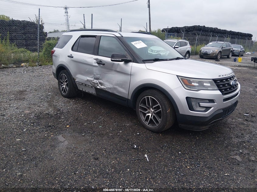 Vin: 1fm5k8gt2hgb26423, lot: 46377193, ford explorer sport 2017 img_1