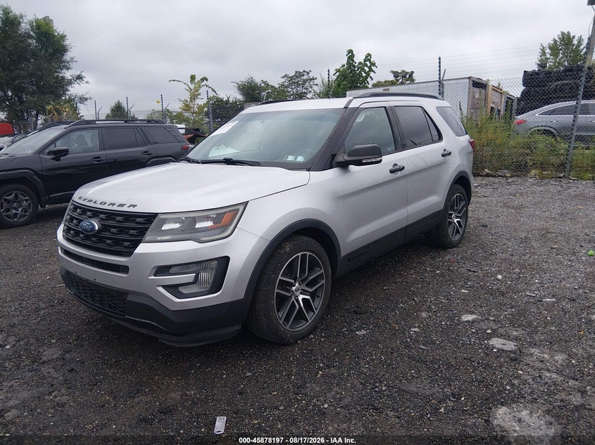 2017 FORD EXPLORER auction photo 2