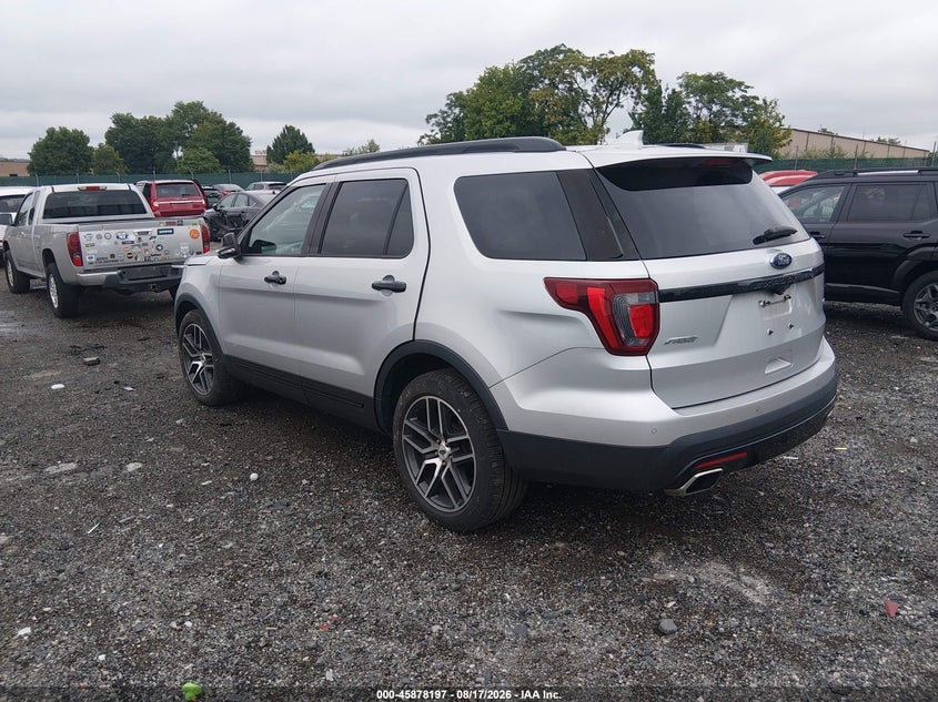 2017 FORD EXPLORER auction photo 3