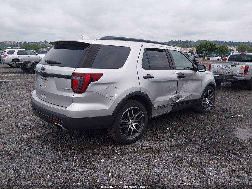 2017 FORD EXPLORER auction photo 4