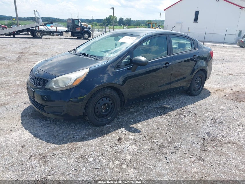 2012 Kia Rio, Обычный износ, IAAI, VIN KNADM4A39C6086591 — фото 2