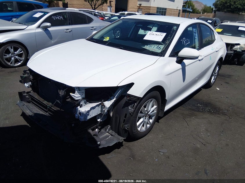 2025 Toyota Camry, Front & Rear, IAAI, VIN 4T1DAACK0SU193548 — photo 2