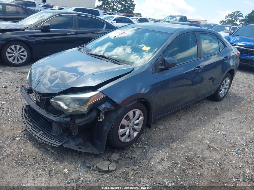 2016 Toyota Corolla, Удар спереди, IAAI, VIN 5YFBURHE1GP531600 — фото 2