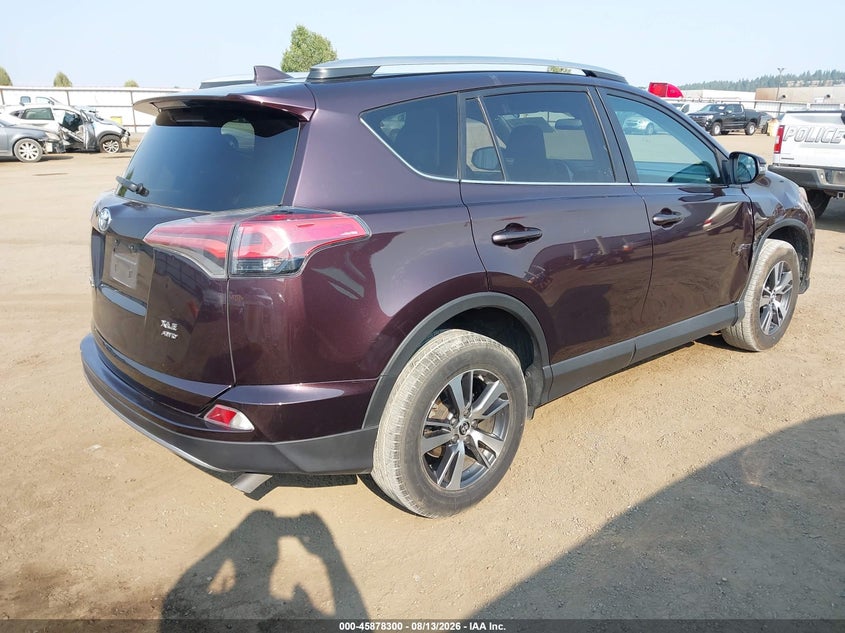 Vin: 2t3rfrev4jw720672, lot: 46377296, toyota rav4 xle 20184