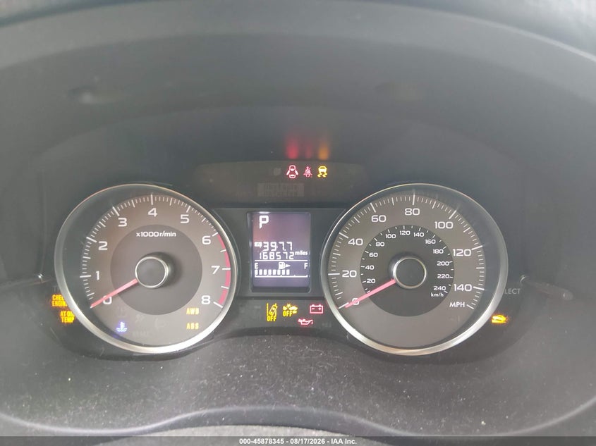 SUBARU FORESTER 2015 VIN JF2SJAFC7FH815806