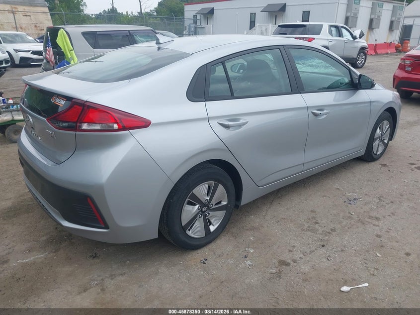 Vin: kmhc65lc9nu276610, lot: 46377346, hyundai ioniq hybrid blue 20224
