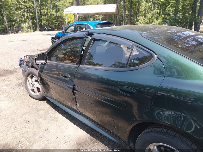 PONTIAC GRAND PRIX 2004 VIN 2G2WS522841103343