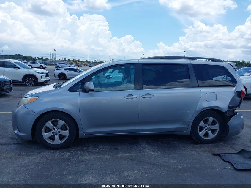 2015 TOYOTA SIENNA VAN 3.5L V-6 DOHC, VVT, 266HP