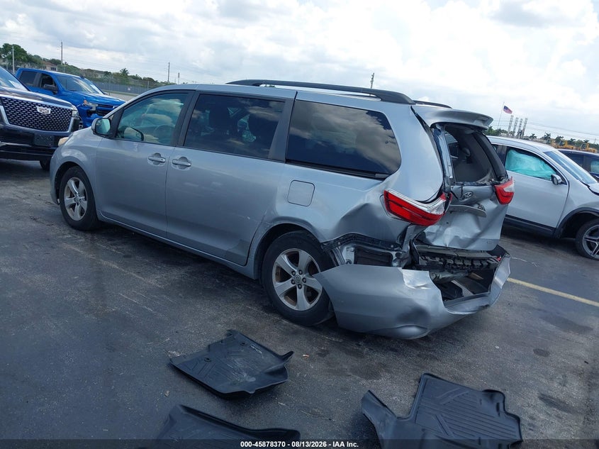 2015 TOYOTA SIENNA VAN 3.5L V-6 DOHC, VVT, 266HP