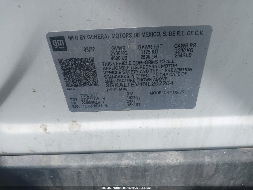 2022 GMC TERRAIN AWD SLE · Фото 9