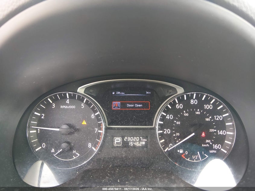 2014 NISSAN ALTIMA SEDAN 2.5L I-4 DOHC, VVT, 182HP