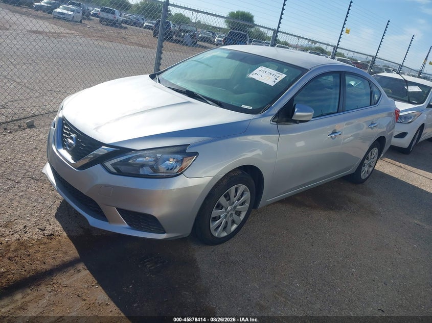 2017 Nissan Sentra, Звичайний знос, IAAI, VIN 3N1AB7APXHL640995 — фото 2