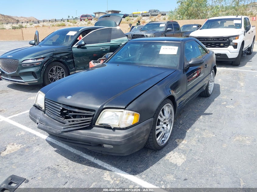 1999 Mercedes-Benz Sl 500, Front End, IAAI, VIN WDBFA68F5XF182447 — photo 2