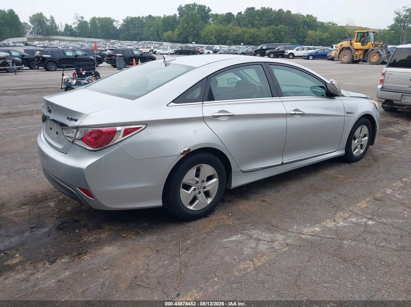 2011 HYUNDAI SONATA HYBRID auction photo 4