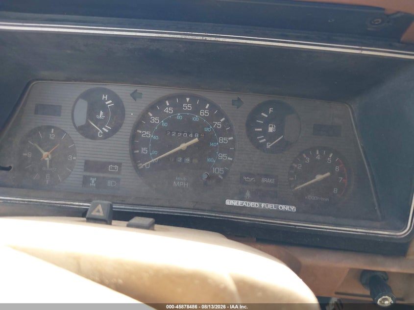 1984 DATSUN 720 auction photo 7