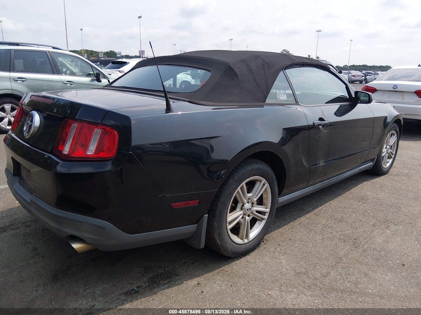 FORD MUSTANG 2010 VIN 1ZVBP8EN0A5128604