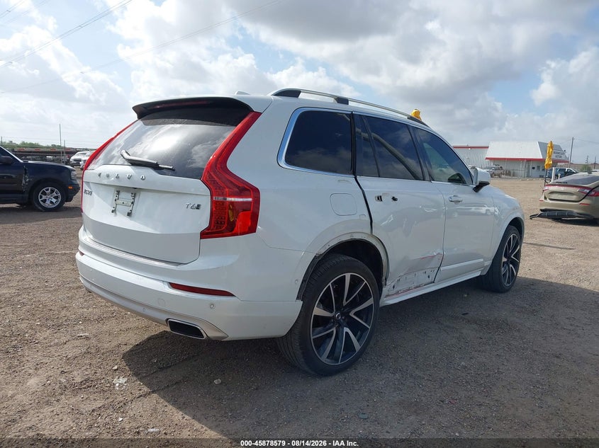 Vin: yv4a22pk5j1347043, lot: 46377575, volvo xc90 t6 momentum 20184