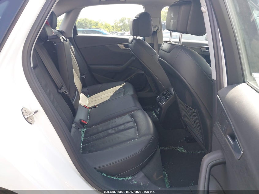 2018 AUDI A4 SEDAN 2.0L I-4 DI, DOHC, VVT, TURBO, 252HP