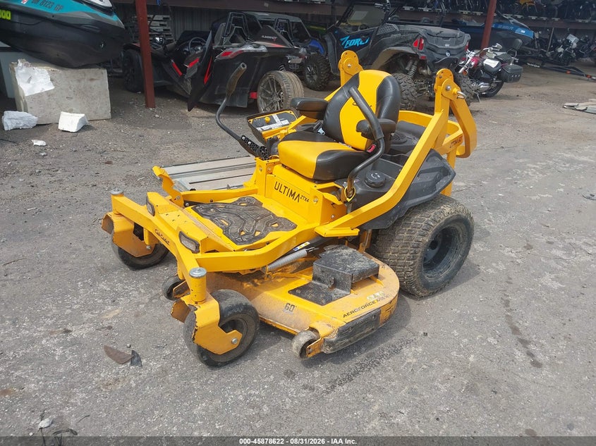 2020 CUB CADET ULTIMA ZTX4-60 ZERO TURN MOWER auction photo 2