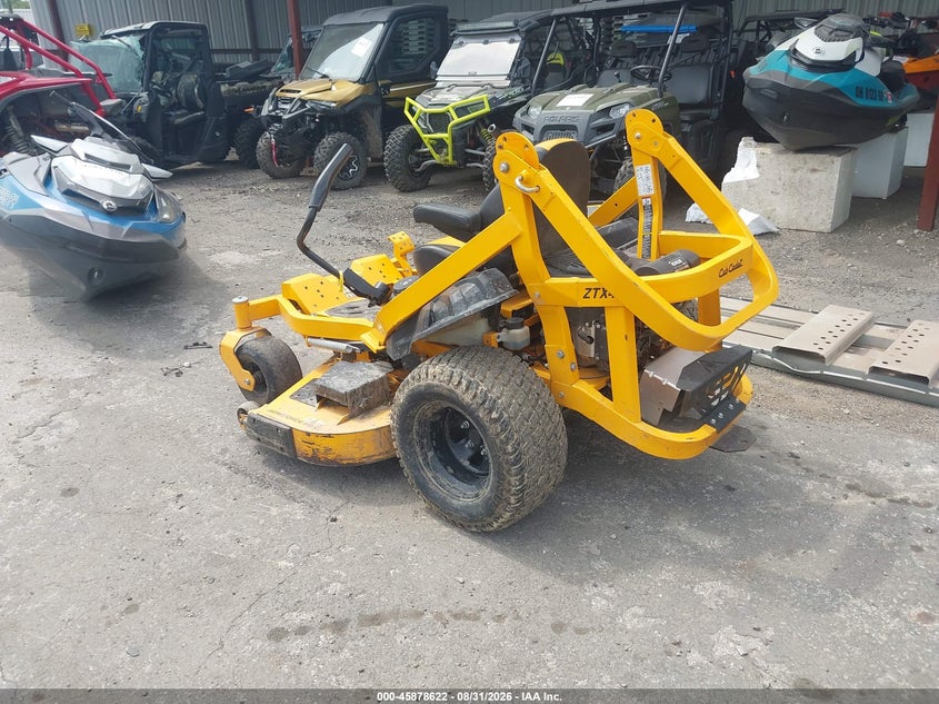 2020 CUB CADET ULTIMA ZTX4-60 ZERO TURN MOWER auction photo 3