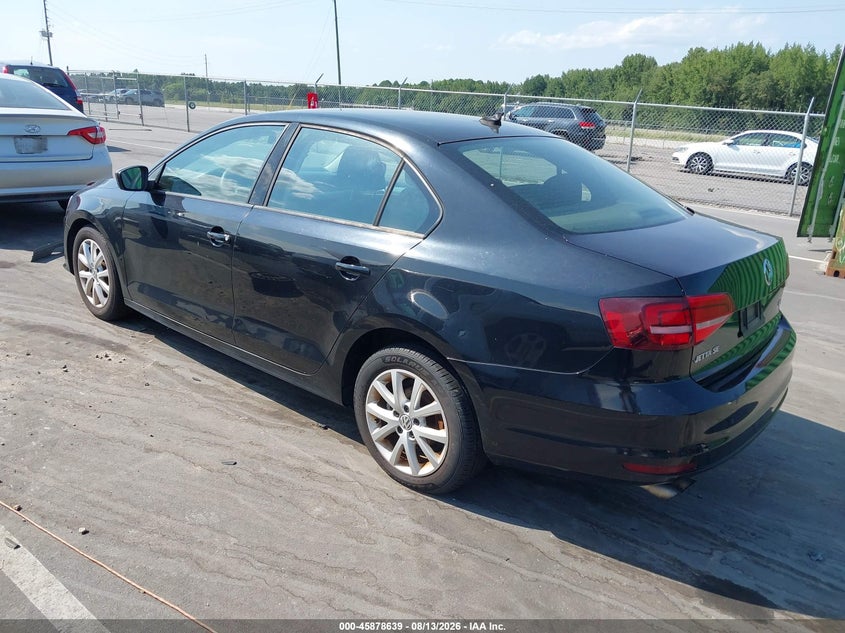 2015 VOLKSWAGEN JETTA auction photo 3
