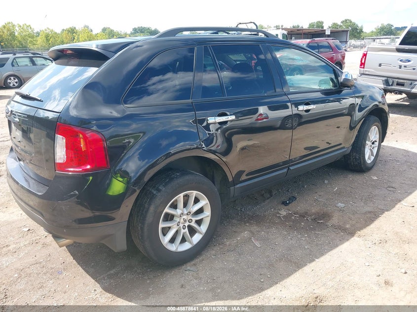 Vin: 2fmdk3gc1ebb44607, lot: 46377637, ford edge se 20144