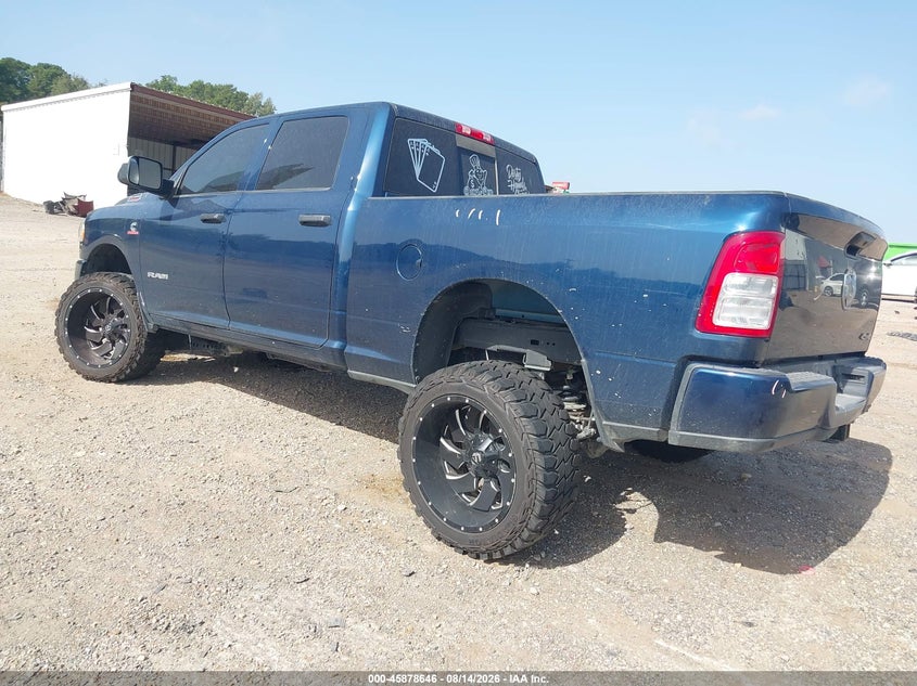 Vin: 3c6ur5cl9mg511578, lot: 46377642, ram 2500 tradesman  4x4 6'4 box 20213
