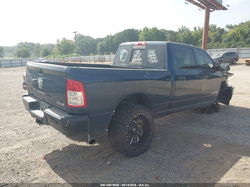 Vin: 3c6ur5cl9mg511578, lot: 46377642, ram 2500 tradesman  4x4 6'4 box 20214
