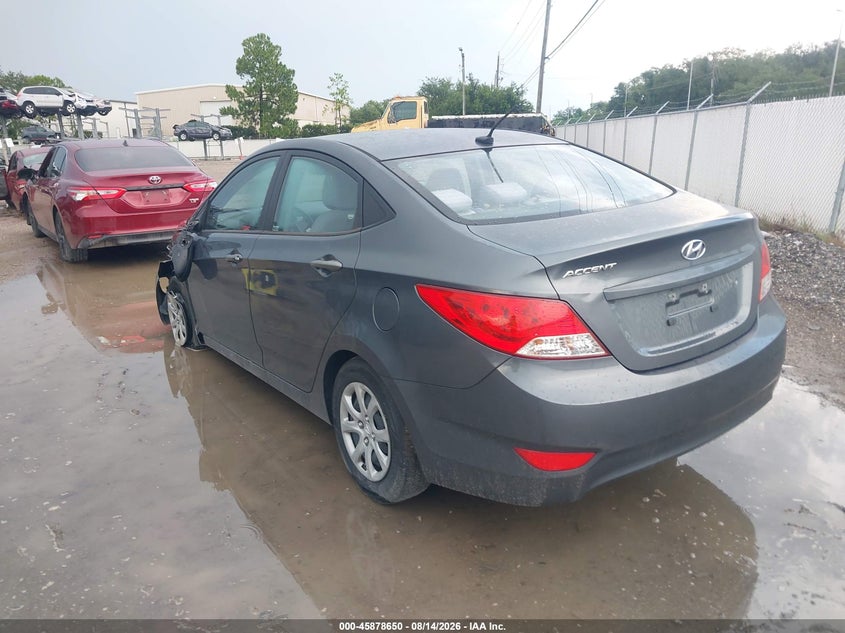 2013 HYUNDAI ACCENT auction photo 3