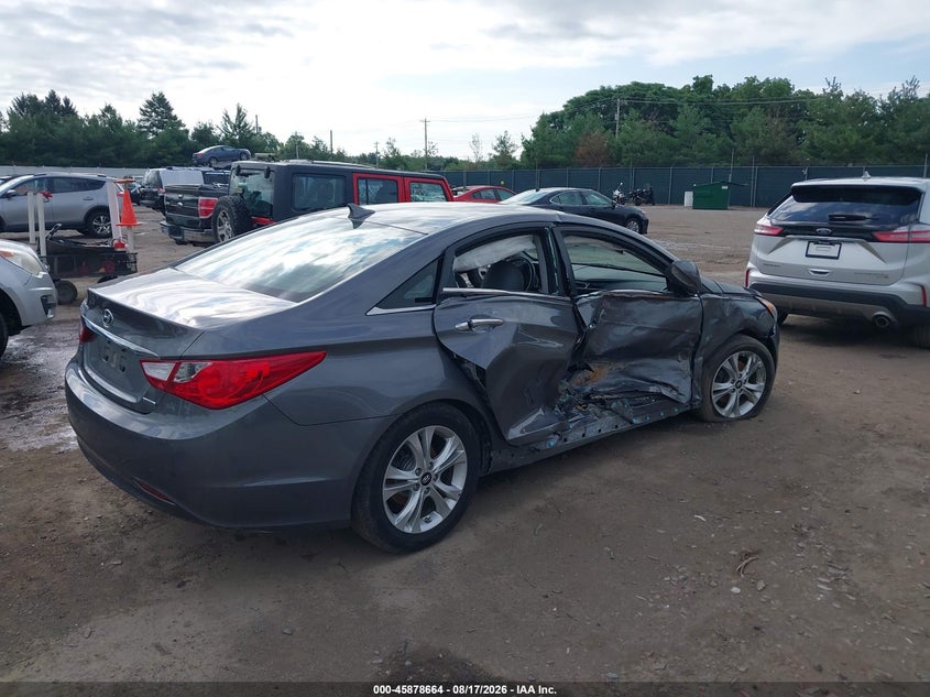 Vin: 5npec4ac9bh293433, lot: 46377660, hyundai sonata limited 20114