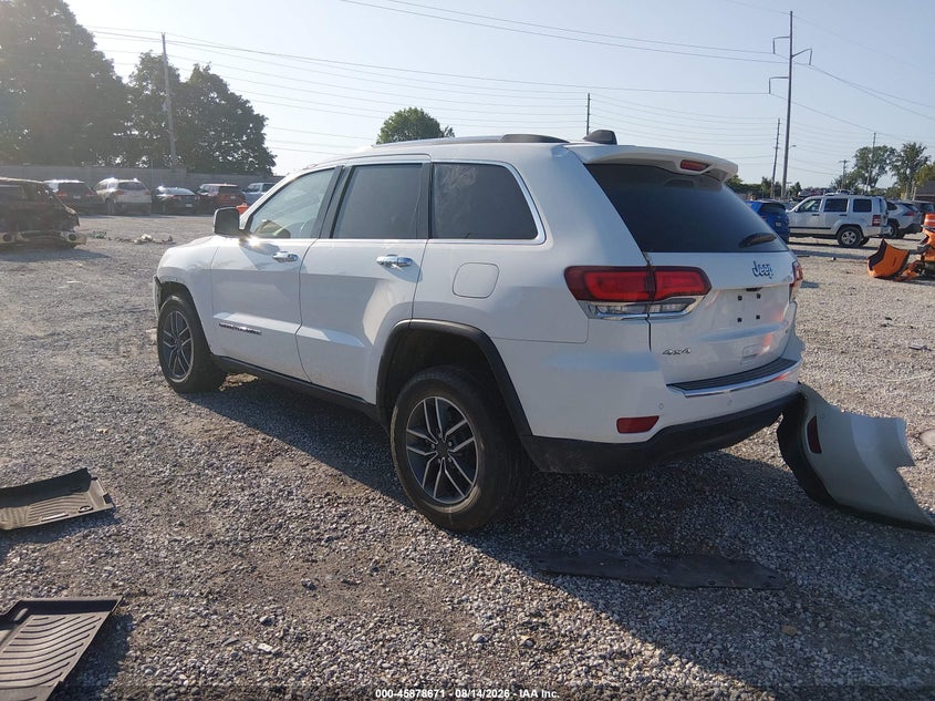 Vin: 1c4rjfbg0mc733381, lot: 46377667, jeep grand cherokee limited 4x4 20213