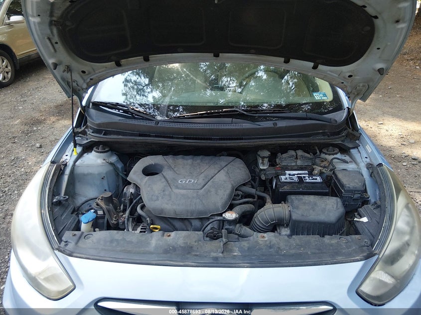 2012 HYUNDAI ACCENT SEDAN 1.6L I-4 DI, DOHC, VVT, 138HP