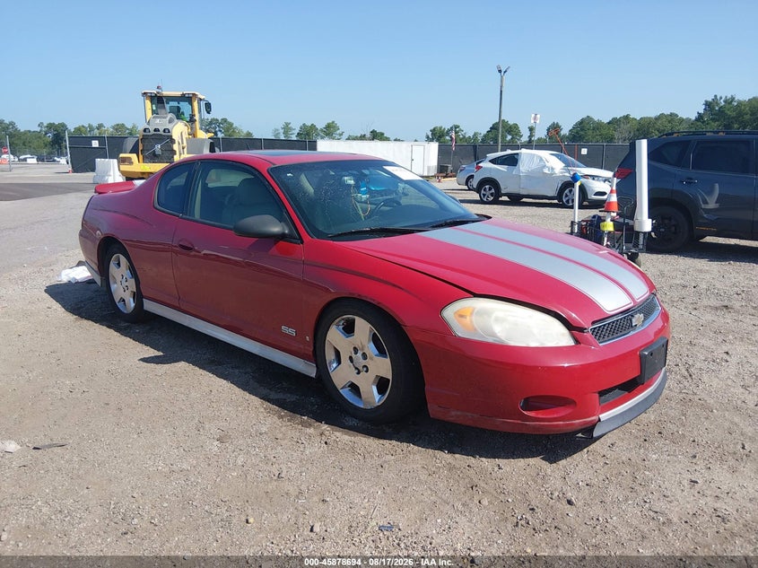 2007 Chevrolet Monte Carlo Ss, Front, IAAI, VIN 2G1WL16CX79419863