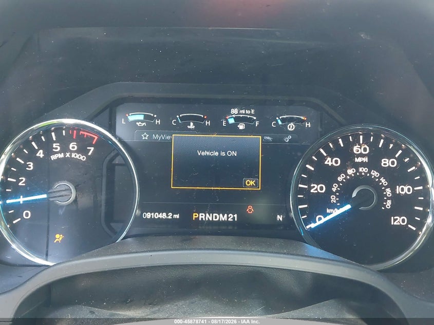 2017 FORD F-150 PICKUP 5.0L V8 FI DOHC 32V NF4
